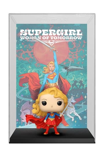 DC Comics POP! Comic Cover Vinyl Figuur Supergirl 9 cm