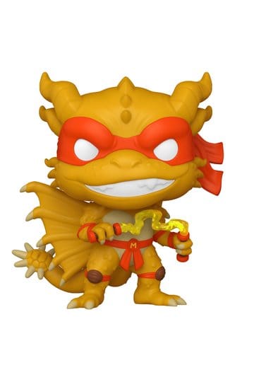 Godzilla x Turtles POP! Animations-Vinylfigur Michelangelo X Ghidorah 9 cm