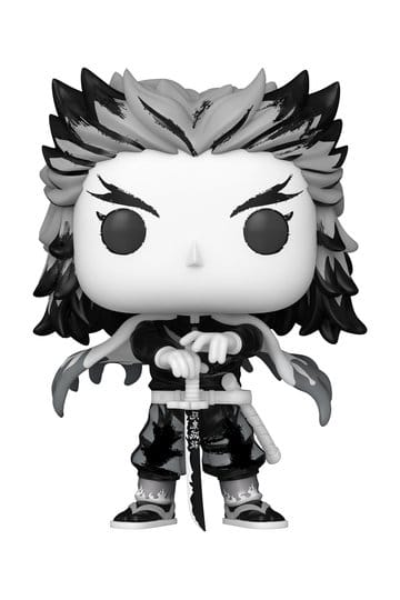 Demon Slayer: Kimetsu no Yaiba POP! Animation Vinylfigurer Rengoku(Sumi-Ink) 9 cm