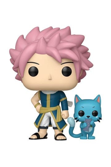 Fairy Tail-100 Years Quest POP! Animation Vinyl Figur Natsu & Happy 9 cm