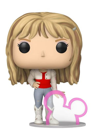 Disney Channel Rétro POP ! Disney Figurine en Vinyle HM - Hannah avec l'icône Disney 9 cm
