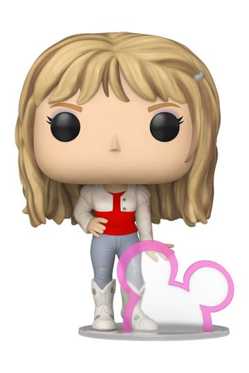 Disney Channel Rétro POP ! Disney Figurine en Vinyle HM - Hannah avec l'icône Disney 9 cm