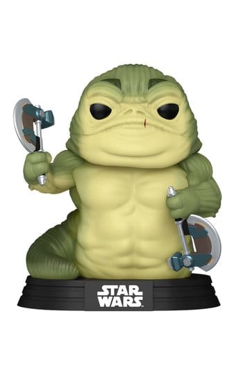 Star Wars: El Mandaloriano y Grogu POP! Figura Vinilo Rotta the Hutt (Glow) 9 cm