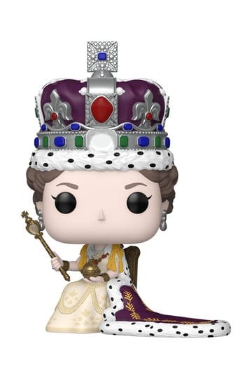 Kraljica Elizabeta II POP! Vrhunska vinilna figura 100. - Kraljica Elizabeta II (Krunidba) 9 cm
