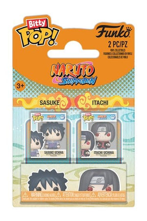 Naruto Bitty POP! Vinyl Figures 2-Pack Sasuke & Itachi 2 cm