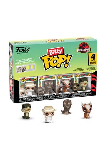 Jurassic Park Bitty POP! Vinylfigur 4er-Pack Serie 2 2,5 cm