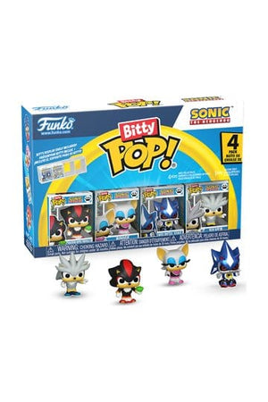Sonic Bitty POP! Vinyl Figur 4-Pak Shadow 2,5 cm