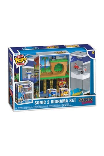 Sonic 2 Bitty POP! Scatole in vinile con figure Diorama