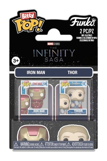 Marvel ER Bitty POP! Vinylfigurer 2-Pack IM & Thor 2 cm