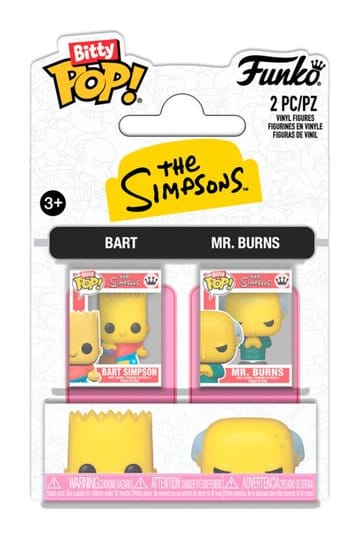 Simpsons Bitty POP! Vinyl Figures 2-Pack B & Mr. B 2 cm