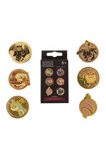 Come addestrare il tuo drago in pins loungefly box cieco senza denti Varie pose display (12)