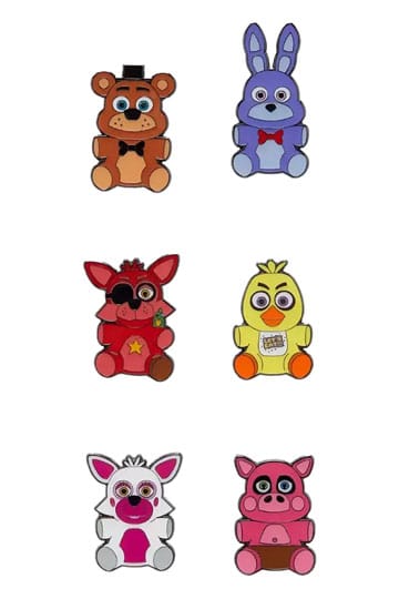 Cinq nuits à Freddy's Loungefly Emord Pins Blind Character Display (12)