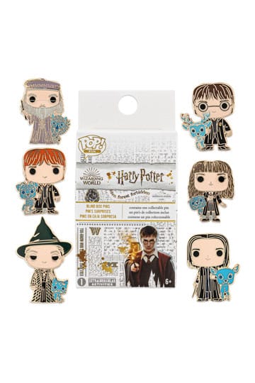 Populaire! Épingles: Harry Potter - épingles d'émail à boîte aveugle - CDU 12 pièces