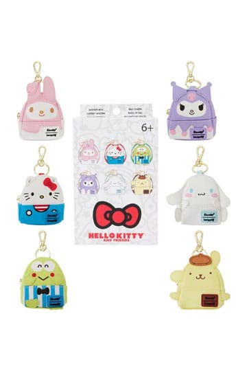 Hello Kitty by Loungefly Portachiavi Mini Zaino Classico Assortimento di scatole cieche (15)