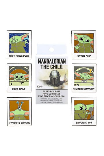 Star Wars The Mandalorian Pop! Pin di smalto The Child 3 cm Assortimento (12)