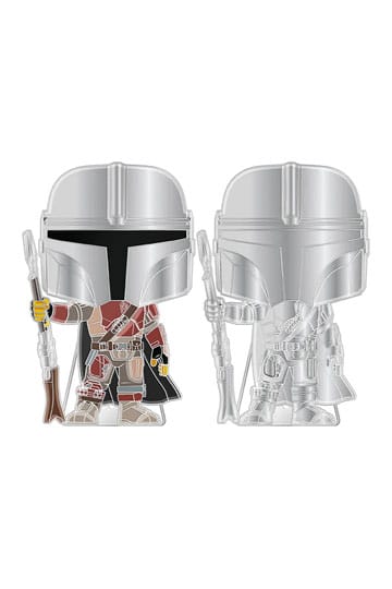 Star Wars Loungefly Pop! Emalje pin mando 10 cm