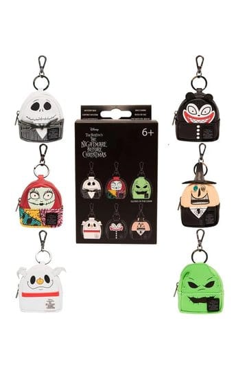 Nightmare Before Christmas by Loungefly Keychains Mini ruksak Classic Blind Box asortiman (15)