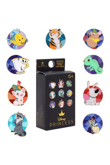 Disney by by loungefly smalto box cieco Princess Animal Stain Glass Display (18)