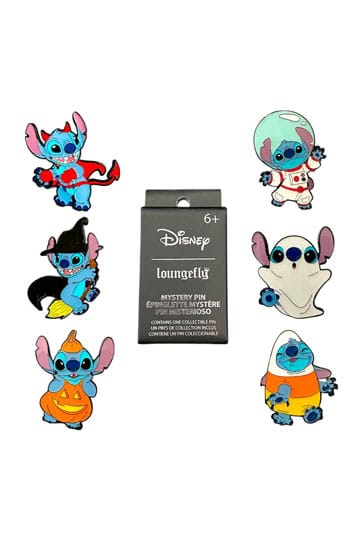 Lilo & Stitch von Loungfly Emaille Pins Blind Box Halloween Display (12)