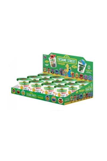 Sesamstraat Rokimoto Cup of Fun Blind Box Figuren 10 cm Wave 1 Display (12)