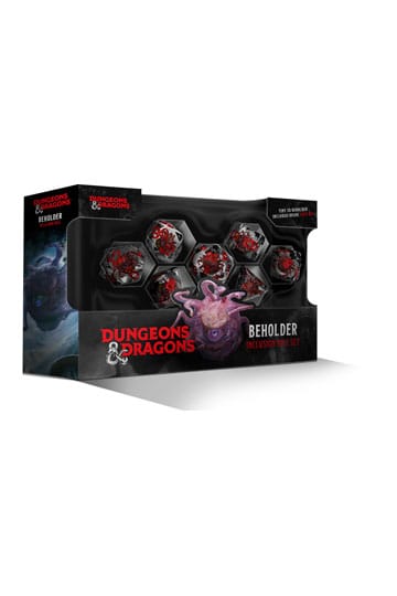 Dungeons & Dragons Terningsæt Resin Beholder Sæt