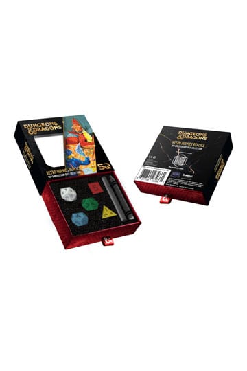 Dungeons & Dragons DICE Sæt 50 -års jubilæum: Retro Holmes Replica