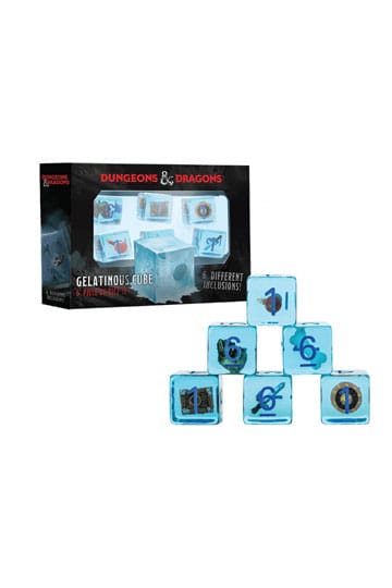 Dungeons & Dragons Würfelset Gelatinewürfel (6)