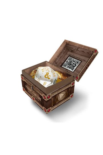 Donjons & Dragons Boîte mystère aveugle Dés Trésor de Fizban d20 25 mm