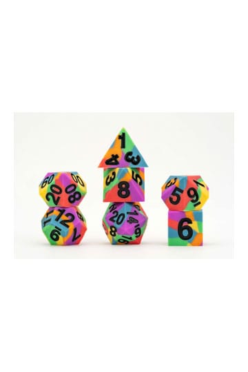 MDG Dice Set Pride Rainbow Flag