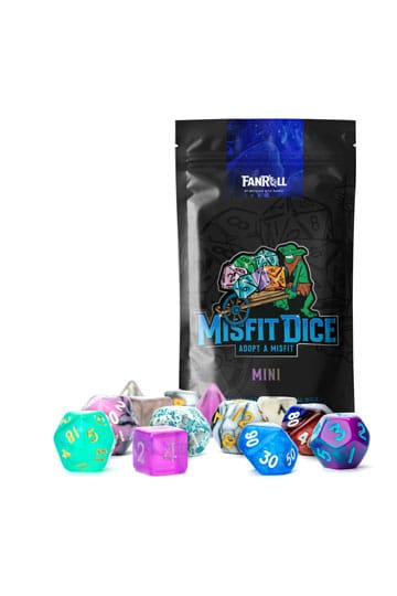 Misfit Dice Set Blind Bag Display Mini 2 Pack Sortment (12)