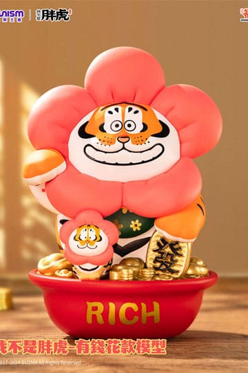 Non sono grasso statua di tigre 1/7 Alessandroder il fiore ricco di tigre 20 cm