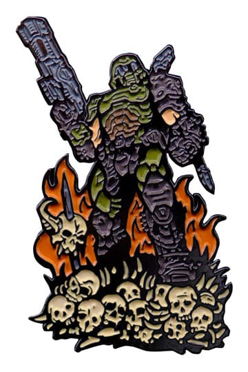 Doom Ebedi Pin Rozeti Doom Guy Limited Edition