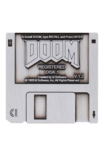 Distinta di badge Doom Floppy Disk Limited Edition