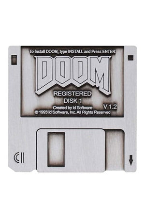 Doom Pin Badge Floppy Disk Limited Edition