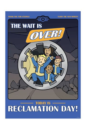 Fallout Art Print Reclamation Day Limited Edition 42 x 30 cm