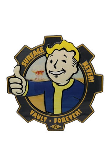 Fallout hars plaquette Vault Boy