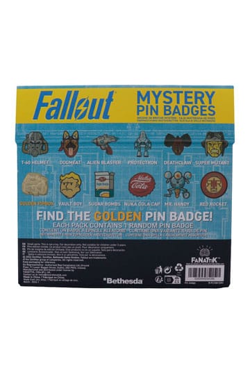 Fallout World Pin Badge Display Mystery Pin Badge (12)