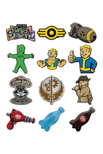 Fallout World Pin Badge Mystery Pin Badge Volume 2 Display (12)