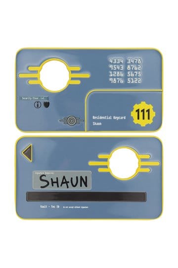 Fallout Replica Security Keycard Vault 111 Limited Edition 11 cm