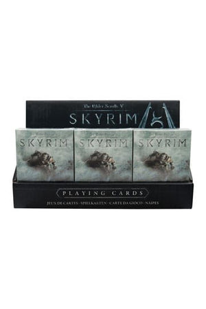 Elder Scrolls Skyrim Playing Cards Display (12)