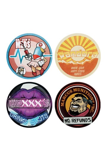 Borderlands Coaster 4-pak
