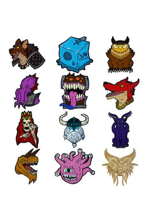 Dungeons & Dragons World Pin Rozeti Ekran 50. Yıldönümü Gizem Pin Rozeti (12)