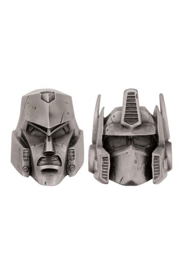 Transformers Replica Lot de 2 casques Optimus Prime et Megatron Édition Limitée