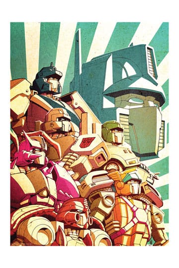 Transformers Art Print Optimus Prime Limited Edition 42 x 30 cm