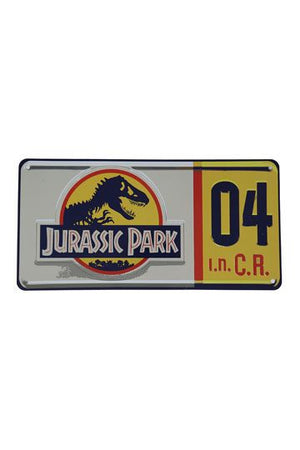 Jurassic Park Replica 1/1 Dennis Nedry lisensplate