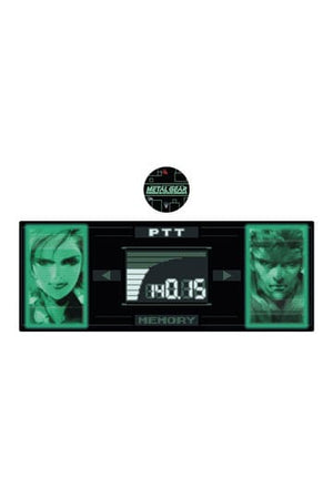Metal Gear Solid Desk Pad & Coaster Set Solid Snake X Raiden Limited Edition