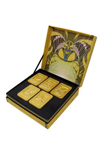 Yu-Gi-Oh! Exodia the Forbidden One Ingot Set (gold plated)