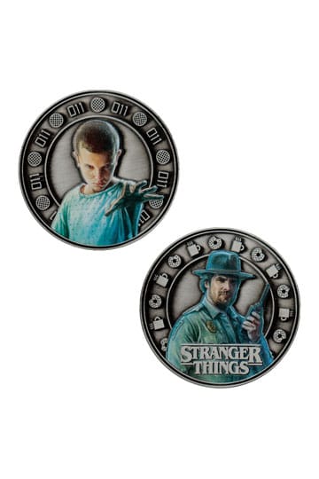 Stranger Things Collectable Coin Eleven & Hopper 4 cm