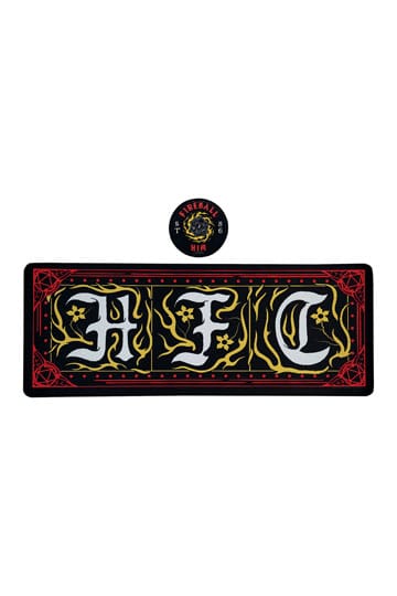 Stranger Things Desk Pad & Coaster Set Hellfire Club