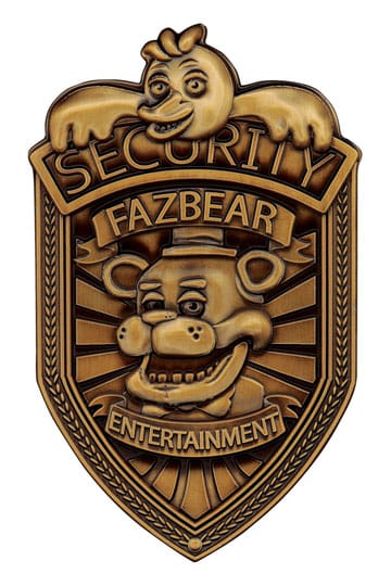 Five Nights at Freddy´s Replica Security Badge